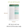 Sổ Tay Kế Hoạch 5 Phút 52 Trang In Màu Giấy 100GSM Dày Dặn Giá 68.000đ Giảm Giá 2