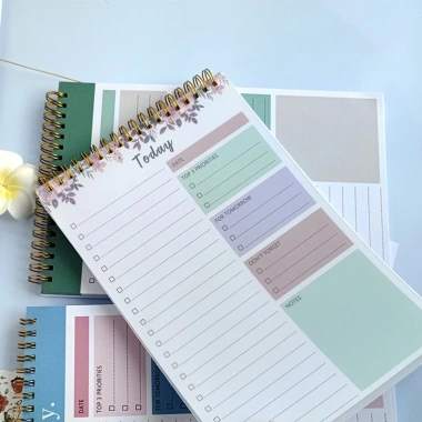 Sổ Tay Kế Hoạch 5 Phút 52 Trang In Màu Giấy 100GSM Dày Dặn Giá 68.000đ Giảm Giá