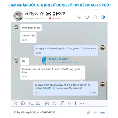 Sổ Tay Kế Hoạch 5 Phút - Chinh Phục Mục Tiêu 30 Ngày, 208 Trang A5, Giá Ưu Đãi 239.000 VND 8