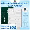 Sổ Tay Kế Hoạch Hàng Ngày A5 72 Trang - Daily Planner Bìa Mềm, Giá 18.000đ