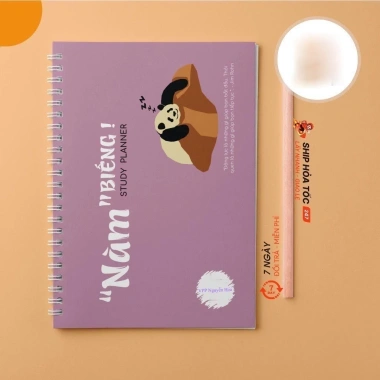 Sổ Tay Kế Hoạch Hàng Ngày A5 72 Trang - Daily Planner Bìa Mềm, Giá 18.000đ