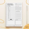 Sổ Tay Kế Hoạch Hàng Ngày A5 72 Trang - Daily Planner Bìa Mềm, Giá 18.000đ 8