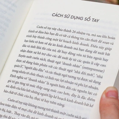 Sổ Tay Kế Hoạch Kinh Doanh - Chìa Khóa Khởi Nghiệp Thành Công, Giá Ưu Đãi 136.000 VND 8