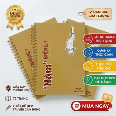 Sổ Tay Kế Hoạch Mục tiêu A5 72 Trang - Nhật Ký Hàng Ngày Planner Bìa Mềm 18.000 2 Sổ Tay Kế Hoạch Mục tiêu A5 72 Trang - Nhật Ký Hàng Ngày Planner Bìa Mềm 18.000 2