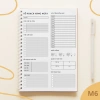 Sổ Tay Kế Hoạch Mục Tiêu A5 Daily Planner 72 Trang Bìa Mềm - Giá Ưu Đãi 30k 10