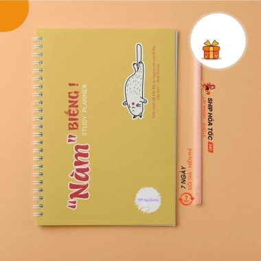 Sổ Tay Kế Hoạch Mục Tiêu & Nhật Ký Hàng Ngày A5 72 Trang Bìa Mềm - Giá Ưu Đãi 26.000 VND 4