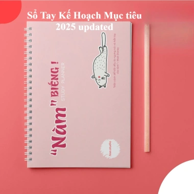 Sổ Tay Kế Hoạch Mục Tiêu và Nhật Ký Hàng Ngày A5 - Daily Planner 5 Phút, Giảm Giá 26.000₫