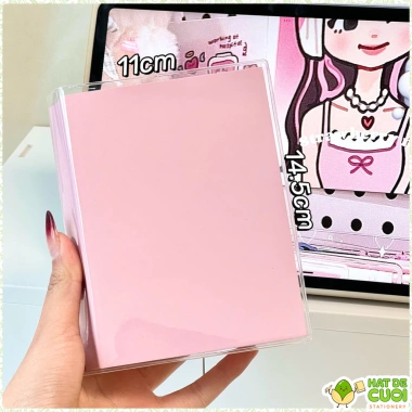 Sổ Tay Kẻ Ngang A6 Nhỏ Gọn Gáy Dán Bền S66, Bìa Hồng PU Mềm Mịn Nhật Ký 78.400₫ 8 Sổ Tay Kẻ Ngang A6 Nhỏ Gọn Gáy Dán Bền S66, Bìa Hồng PU Mềm Mịn Nhật Ký 78.400₫ 8