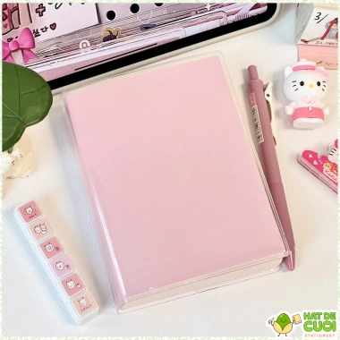 Sổ Tay Kẻ Ngang A6 Nhỏ Gọn Gáy Dán Bền S66, Bìa Hồng PU Mềm Mịn Nhật Ký 78.400₫ 9 Sổ Tay Kẻ Ngang A6 Nhỏ Gọn Gáy Dán Bền S66, Bìa Hồng PU Mềm Mịn Nhật Ký 78.400₫ 9
