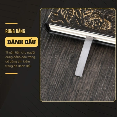 Sổ tay kẻ ngang bìa da cổ điển, họa tiết rồng 3D siêu lạ mắt - Giá chỉ 110.000đ