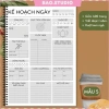 Sổ tay lập kế hoạch 2.025 - Daily Planner 1 năm, bí quyết làm việc hiệu quả, giá 149k 6