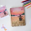 Sổ tay lò xo cô gái A5 160 trang 115GSM - Dày dặn, viết calligraphy, lưu bút, nhật ký, giảm giá 32.990đ 6