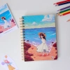 Sổ tay lò xo cô gái A5 160 trang 115GSM - Dày dặn, viết calligraphy, lưu bút, nhật ký, giảm giá 32.990đ 9