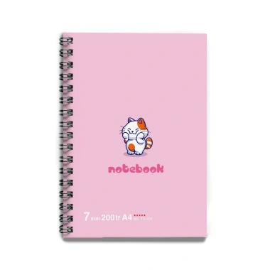 Sổ tay lò xo kẻ ngang A4 200 trang - Sổ kế hoạch, nhật ký, giảm giá 20% chỉ 36.000₫