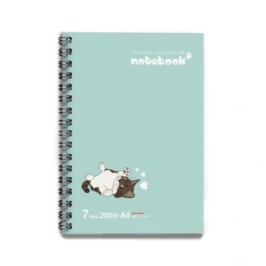 Sổ tay lò xo kẻ ngang A4 200 trang - Sổ kế hoạch, nhật ký, giảm giá 20% chỉ 36.000₫