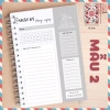 Sổ tay lò xo Nhật ký Biết Ơn Hàng Ngày - Daily Journal, Giấy dày 120gsm, Giá 55.800₫ 5