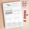 Sổ tay lò xo Nhật ký Biết Ơn Hàng Ngày - Daily Journal, Giấy dày 120gsm, Giá 55.800₫ 8