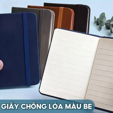 Sổ Tay Mini A7 Cao Cấp - Giấy Dày Chống Thấm Mực, Ghi Chú Học Tập, Giá 29.000₫
