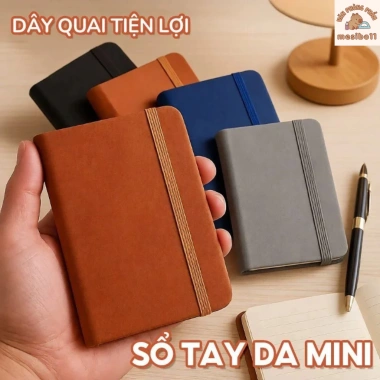 Sổ Tay Mini A7 Nhỏ Gọn Dễ Thương - Kẻ Ngang, Giá Rẻ 29.000 VND Cho Học Sinh