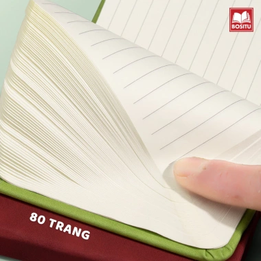 Sổ Tay Mini Bìa Da A7 - Thiết Kế Đơn Giản Nhỏ Gọn Sang Trọng, Nhiều Màu, Giấy Dày 80Gsm, Giá chỉ 25.000đ 7