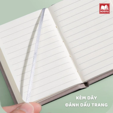 Sổ Tay Mini Bìa Da A7 - Thiết Kế Đơn Giản Nhỏ Gọn Sang Trọng, Nhiều Màu, Giấy Dày 80Gsm, Giá chỉ 25.000đ 8