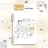 Sổ tay M.Y.Never loại rời 120 trang dày, bìa chống nước, siêu dễ thương - Chỉ 24.000₫ 10