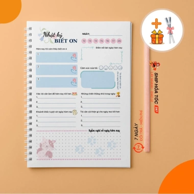 Sổ tay Nhật ký biết ơn - Gratitude Journal - Kế hoạch cuộc đời, phát triển bản thân, chỉ 22.000₫ 3