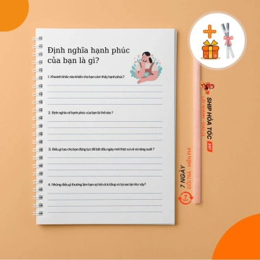 Sổ tay Nhật ký biết ơn - Gratitude Journal - Kế hoạch cuộc đời, phát triển bản thân, chỉ 22.000₫ 6