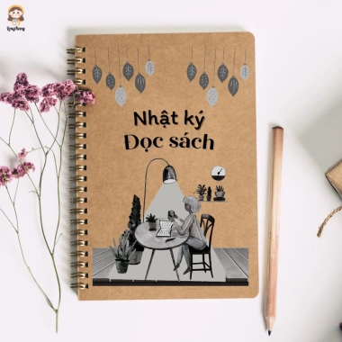 Sổ tay Nhật ký đọc sách - Reading Book Journal, bạn đồng hành tri thức, giảm giá 35.800đ 2