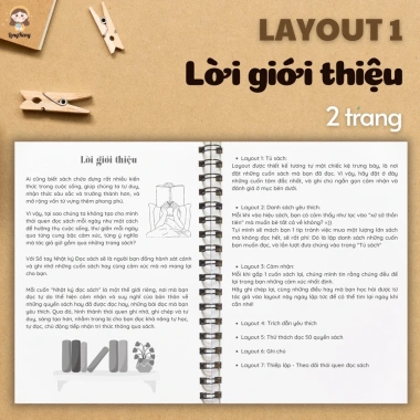 Sổ tay Nhật ký đọc sách - Reading Book Journal, bạn đồng hành tri thức, giảm giá 35.800đ 3