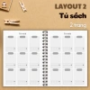 Sổ tay Nhật ký đọc sách - Reading Book Journal, bạn đồng hành tri thức, giảm giá 35.800đ 4