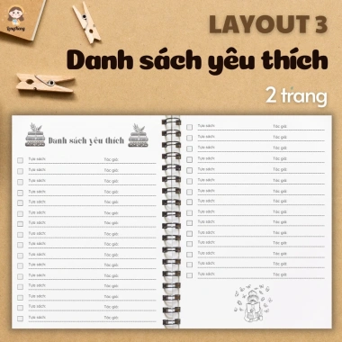 Sổ tay Nhật ký đọc sách - Reading Book Journal, bạn đồng hành tri thức, giảm giá 35.800đ 5
