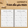 Sổ tay Nhật ký đọc sách - Reading Book Journal, bạn đồng hành tri thức, giảm giá 35.800đ 7