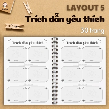 Sổ tay Nhật ký đọc sách - Reading Book Journal, bạn đồng hành tri thức, giảm giá 35.800đ 7