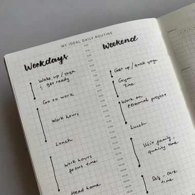 Sổ tay Planner Intentional JC Notebook - Sắp xếp công việc, theo dõi thói quen, chỉ 139.000đ