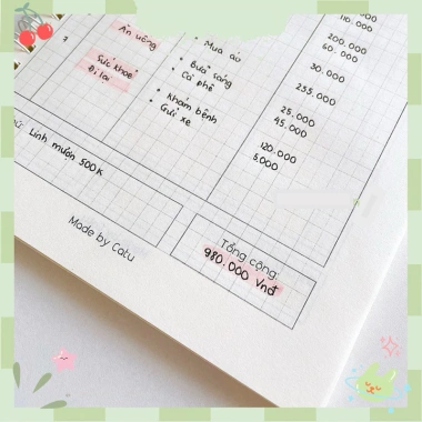 Sổ tay quản lý chi tiêu 2 năm - Giá chỉ 60.006 VNĐ, đạt mục tiêu tiết kiệm nhanh 4