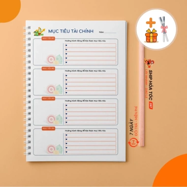 Sổ tay Quản lý chi tiêu Budget Planner ST08 - Quản lý thu chi, thói quen tiết kiệm, chỉ 49.900đ 3