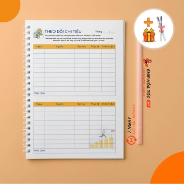 Sổ tay Quản lý chi tiêu Budget Planner ST08 - Quản lý thu chi, thói quen tiết kiệm, chỉ 49.900đ 4