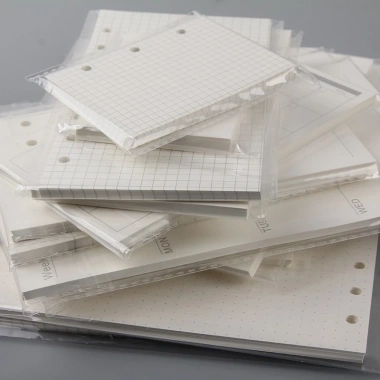 Sổ tay rời lá A5 A6 A7 nạp lại 6 lỗ, chất kết dính, giấy tạp chí, lập kế hoạch bên trong, hàng tuần‑hàng tháng, danh sách việc cần làm, notepad đa năng 3