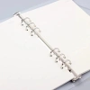 Sổ tay rời lá A5 A6 A7 nạp lại 6 lỗ, chất kết dính, giấy tạp chí, lập kế hoạch bên trong, hàng tuần‑hàng tháng, danh sách việc cần làm, notepad đa năng 4
