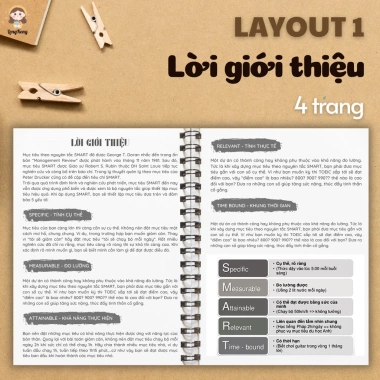 Sổ tay Thiết lập Mục tiêu và Kế hoạch - Goal Planner cho cuộc đời, phát triển bản thân, giá ưu đãi 35.800 VND 3