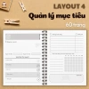 Sổ tay Thiết lập Mục tiêu và Kế hoạch - Goal Planner cho cuộc đời, phát triển bản thân, giá ưu đãi 35.800 VND 6