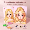 Sổ Tay Trang Điểm Công Chúa Bé - Quai Xách Thời Trang, Kèm Tranh Tô Vẽ Cắt Dán, Giá ưu đãi 146k 2