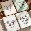 Sổ tay xoắn ốc 120 trang giấy dày, họa tiết động vật dễ thương, bìa PP chống nước - Giá 28.000 VND 2