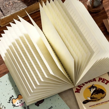 Sổ tay xoắn ốc 120 trang giấy dày, họa tiết động vật dễ thương, bìa PP chống nước - Giá 28.000 VND 3
