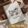 Sổ tay xoắn ốc 120 trang giấy dày, họa tiết động vật dễ thương, bìa PP chống nước - Giá 28.000 VND 7