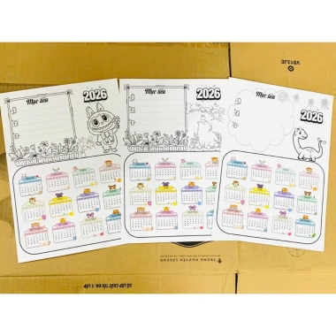 Sổ Tết 4 ô ly A6 40 trang - Quà Tết học sinh, giá chỉ 35.000 VNĐ 9