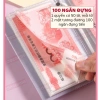 Sổ Tiết Kiệm 100 Ngăn có Khóa Cài - Bìa Da Chống Nước, Nâng Cấp, Tiết Kiệm Tiền Theo Mục Tiêu - Giá 33.600đ 5