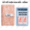Sổ Tiết Kiệm 100 Ngăn có Khóa Cài - Bìa Da Chống Nước, Nâng Cấp, Tiết Kiệm Tiền Theo Mục Tiêu - Giá 33.600đ 10