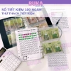 Sổ tiết kiệm 100 ngày Buka A5 bìa còng nhựa - Lên kế hoạch hiệu quả, giá 62.900₫